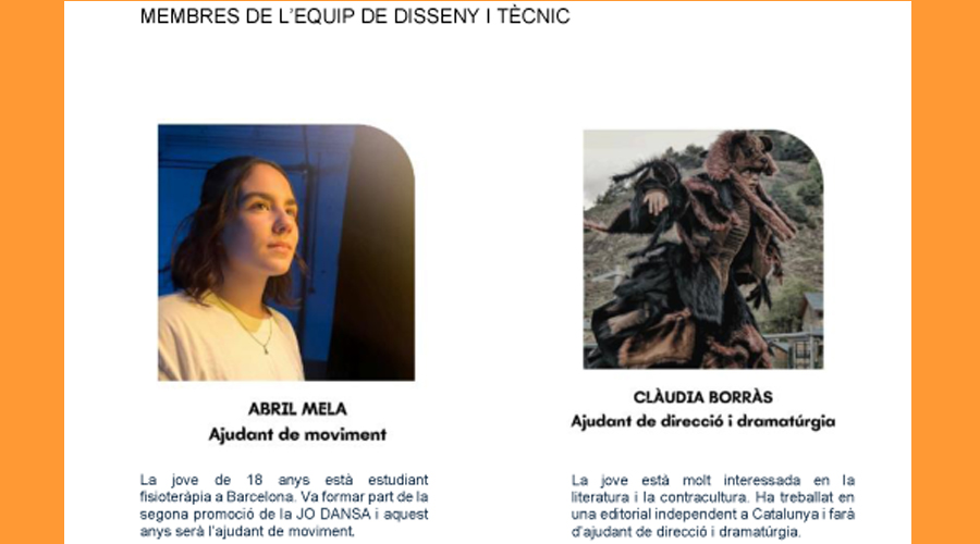 Membres de l'equip de disseny i tècnic