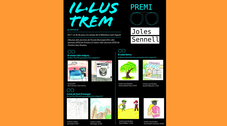 Cartell de l'exposició 'Il·lustrem'