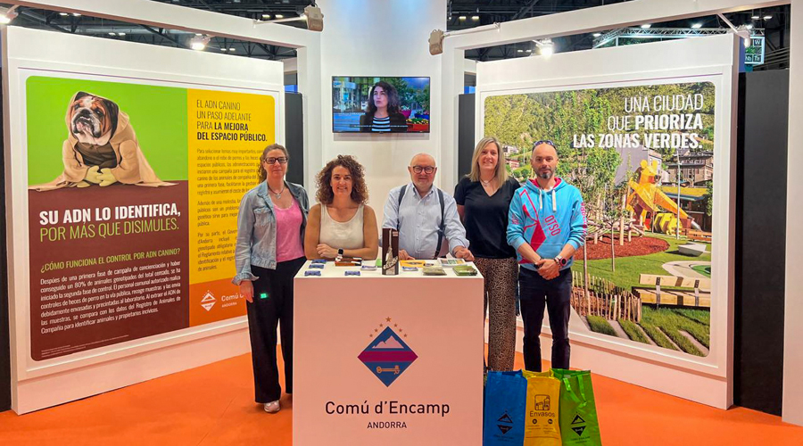 L'estand que el Comú d'Encamp té a Madrid (Comú d'Encamp)