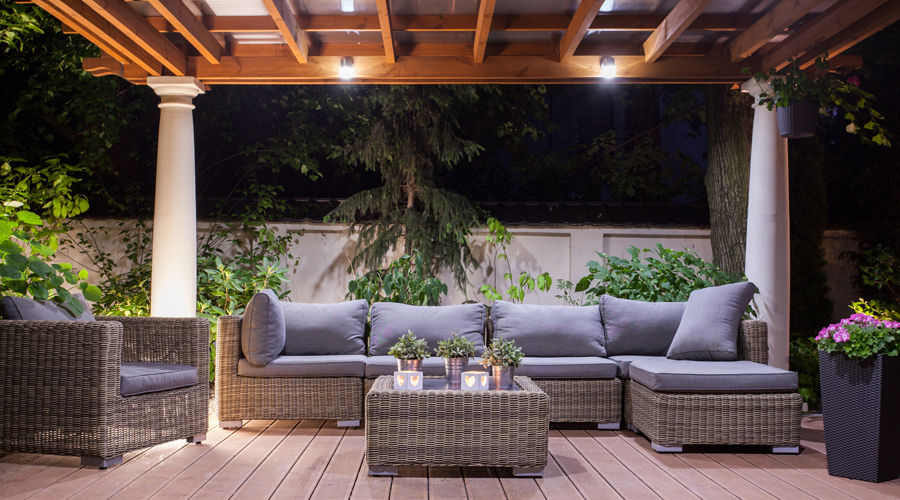Un jardí il·luminat amb molt encert (AMIC)