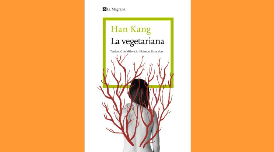 Portada del llibre "La vegetariana", de Han Kang