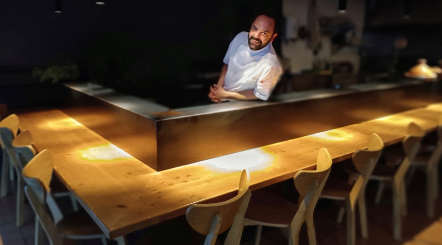 El xef Martin Comamala al seu restaurant (cedida)