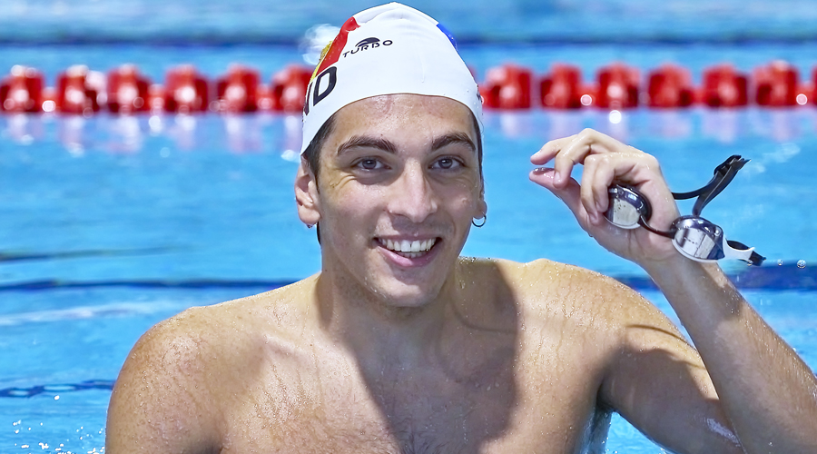 Patrick Pelegrina competint a Palma de Mallorca (FAN)