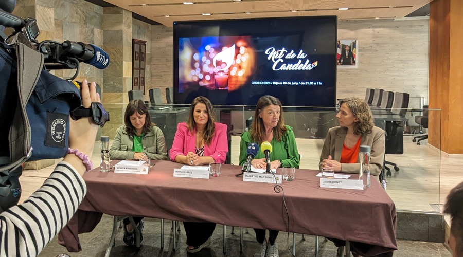 Presentació de la Nit de la Candela 2024 (Comú d'Ordino)