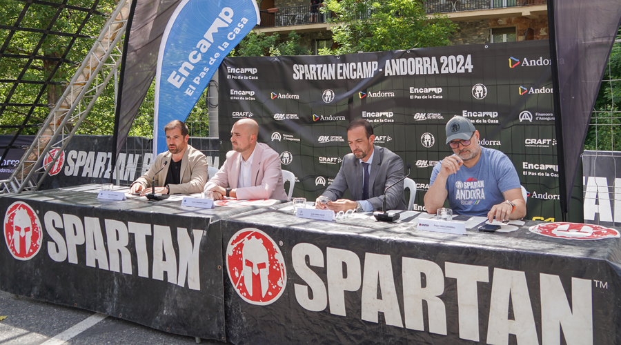 Presentació de l'edició d'enguany de l'Spartan a Encamp (Comú d'Encamp)