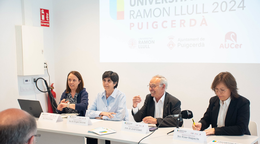 Presentació de la 26a Universitat d'Estiu Ramon Llull Puigcerdà