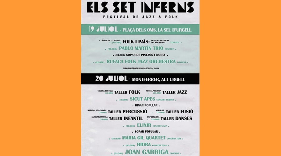 Cartell de la 4a edició dels 7 Inferns