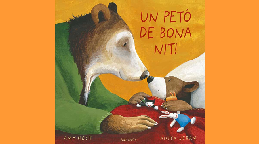 Coberta del llibre infantil "Un petó de bona nit!"
