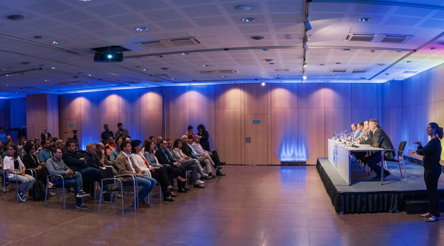 La valoració de la candidatura Andorra 2029 s'ha fet davant de nombroses persones. Foto: Cítric