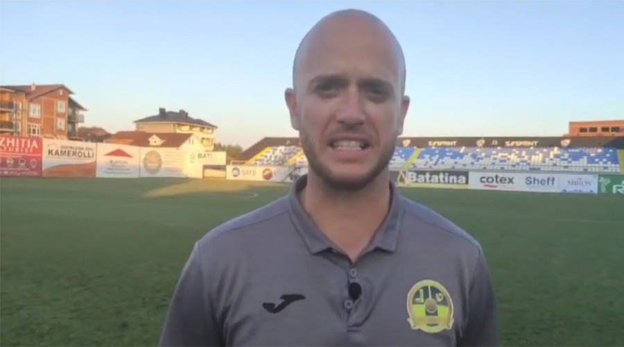 Satisfacció del tècnic de la UE Santa Coloma per passar de ronda (Club)