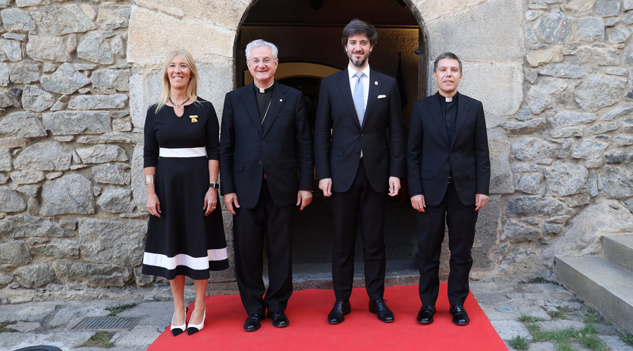 Sandra Codina, Joan-Enric Vives, Carles Ensenyat i Josep-Lluís Serrano (Consell General)