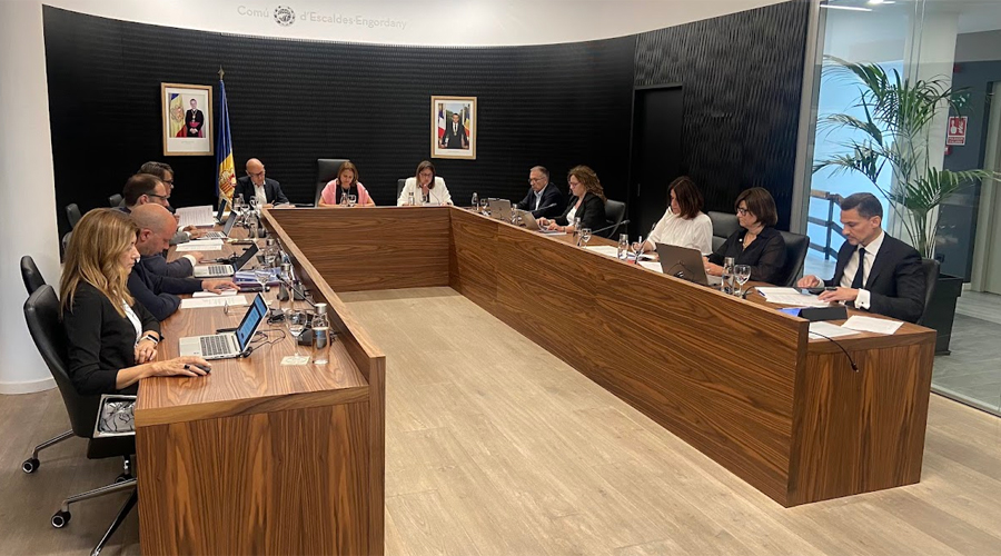 Sessió de Consell de Comú a Escaldes-Engordany (Demòcrates)