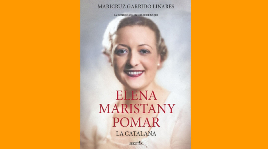 Portada del llibre "Elena Maristany Pomar. La catalana", de Maricruz Garrido