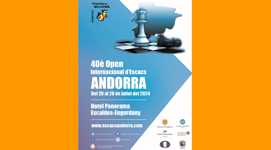 150 participants al 40è Open Internacional d'Andorra d'escacs