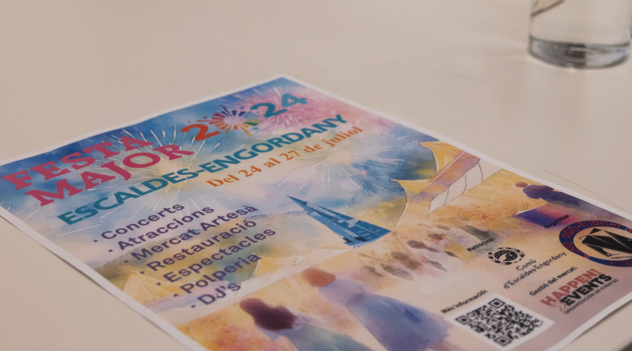 Cartell de la Festa Major d'Escaldes-Engordany (comuee)