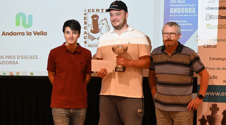 Aleksandr Shimanov s'endú el Gran Prix d'escacs