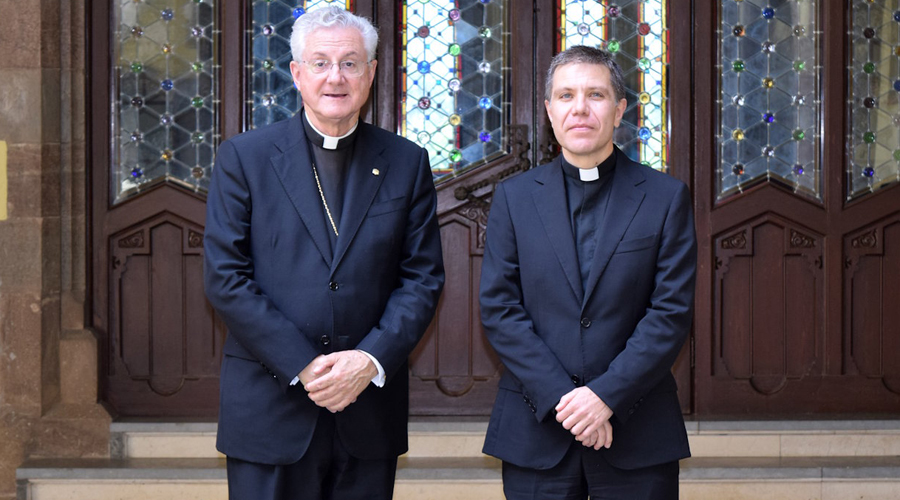 El copríncep, Joan-Enric Vives i Josep-Lluís Serrano, Bisbe Coadjutor d’Urgell (Bisbat d'Urgell)