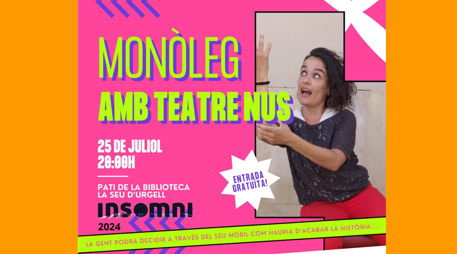 Nus Teatre actuarà a la Seu dijous vinent