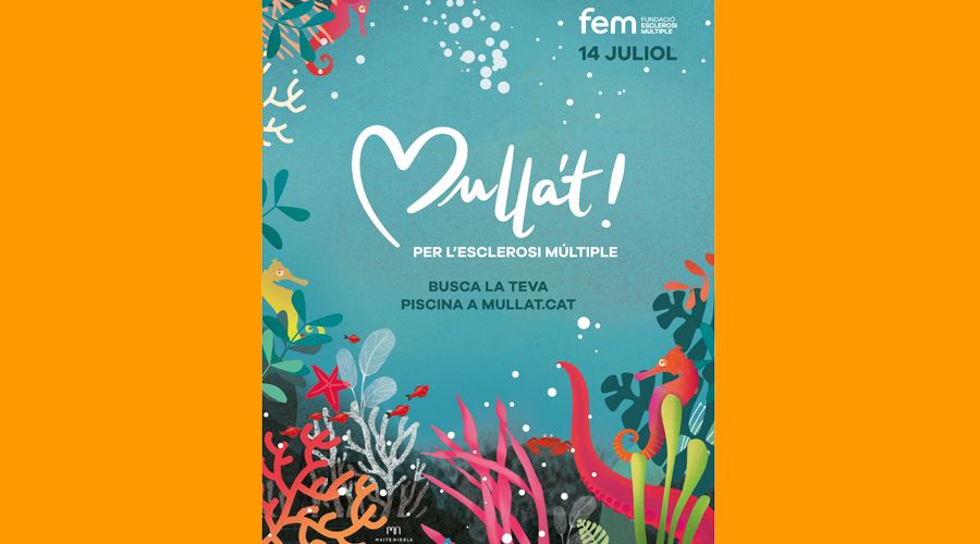 Cartell del Mulla't per l'esclerosi múltiple 2024