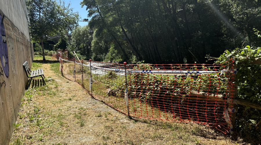 El passeig Valira reobert de forma provisional (Comú de Sant Julià)