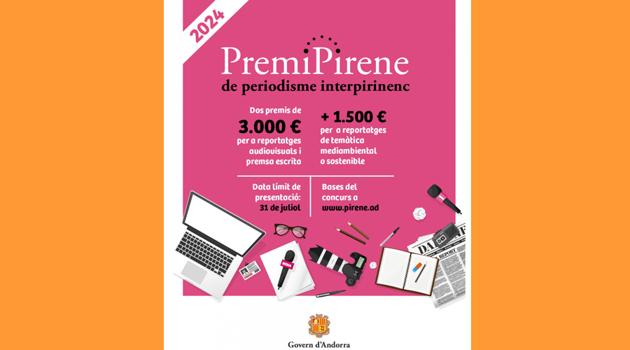 Cartell del premi Pirene 2024
