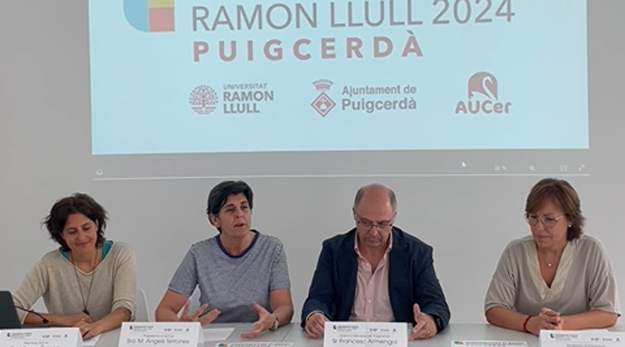 Presentació de les activitats obertes de la Universitat d'Estiu Ramon Llull Puigcerdà 2024
