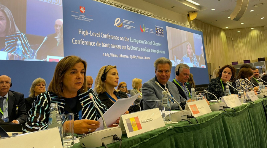 La ministre Trini Marín a Lituània (SFGA)