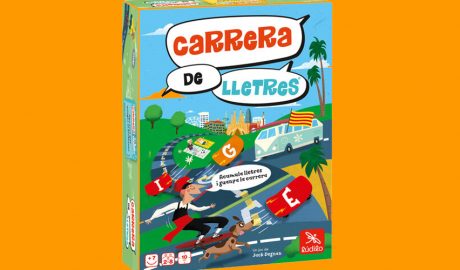 "Carrera de lletres", un joc que es pot trobar en català
