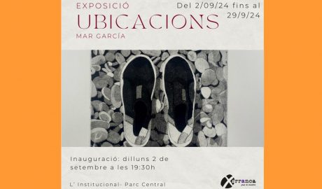 Cartell de l'exposició "Ubicacions"