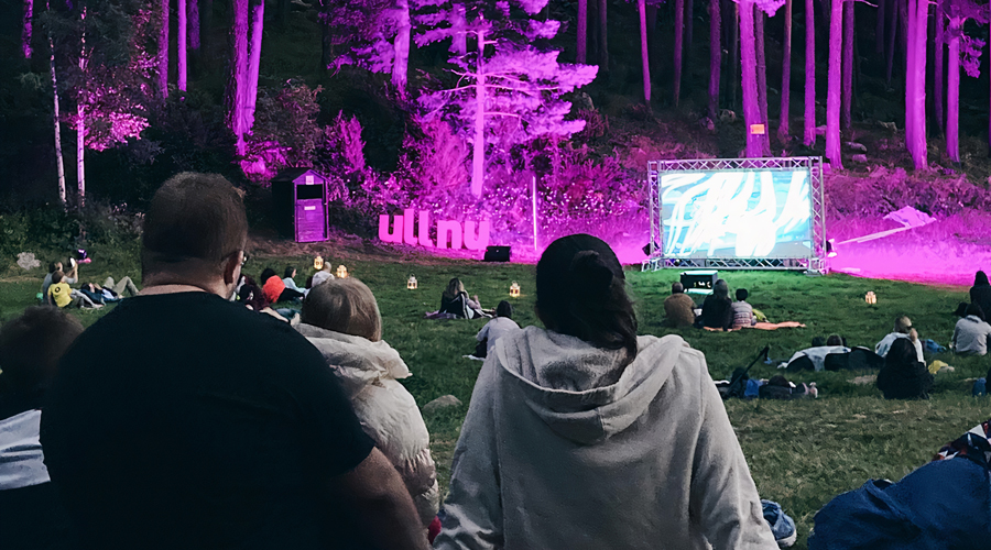 Cinema a la vora del llac d'Engolasters