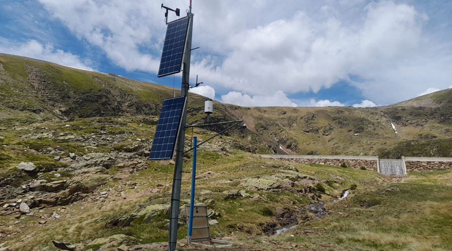 L'altra de les estacions meteorològiques recuperades per la companyia (FEDA)