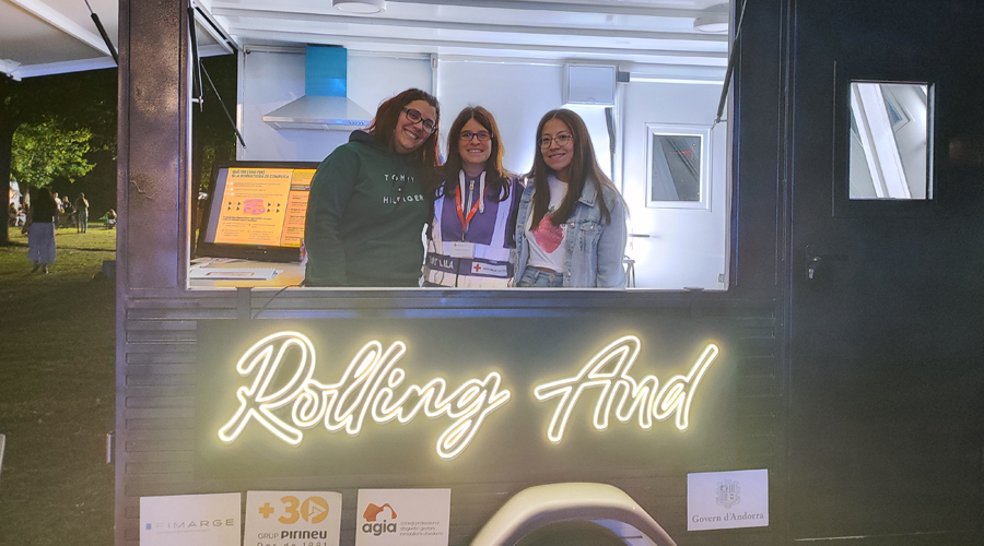 Un RollingAND operatiu (Creu Roja Andorrana)