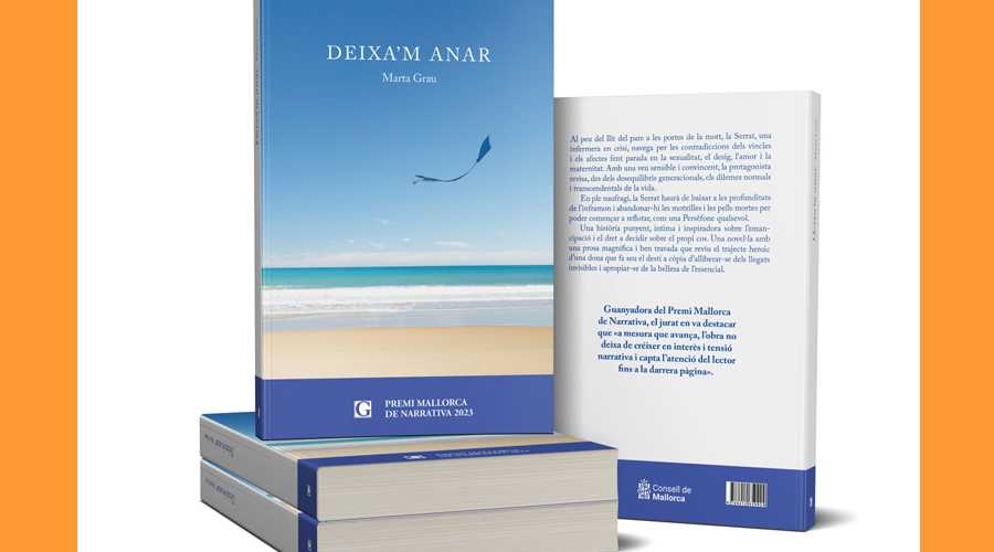 Portada del llibre 'Deixa'm anar', de Marta Grau