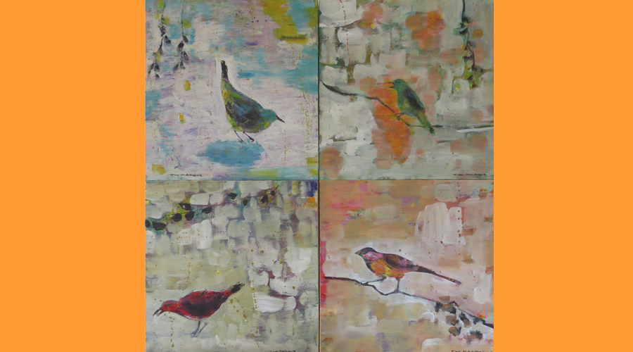 Una de les obres de Tung-Wen Margue (la Xarranca)