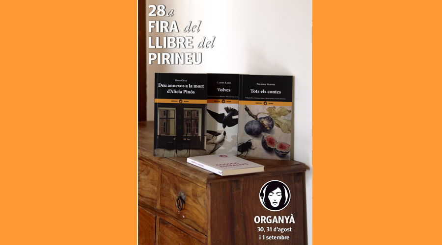 L'editorial serà present a la Fira del llibre d'Organyà (Medusa)