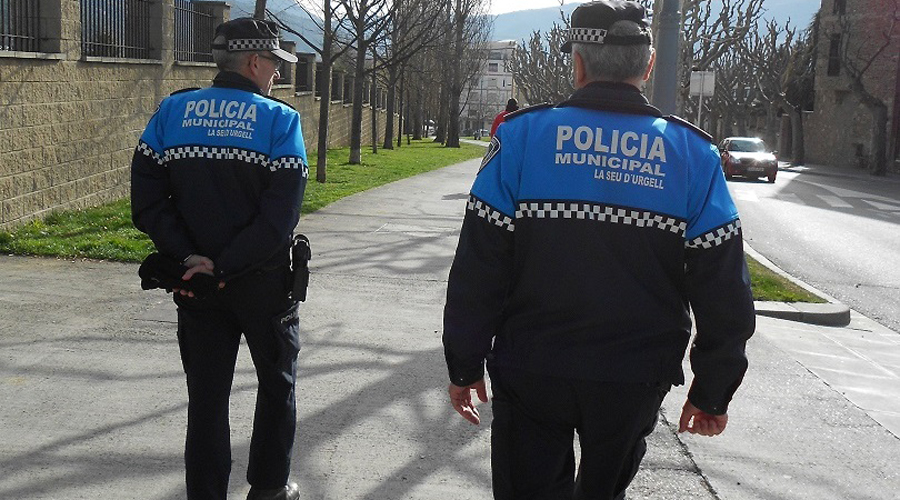 Agents de la Policia Municipal de la Seu (Foto: RàdioSeu)