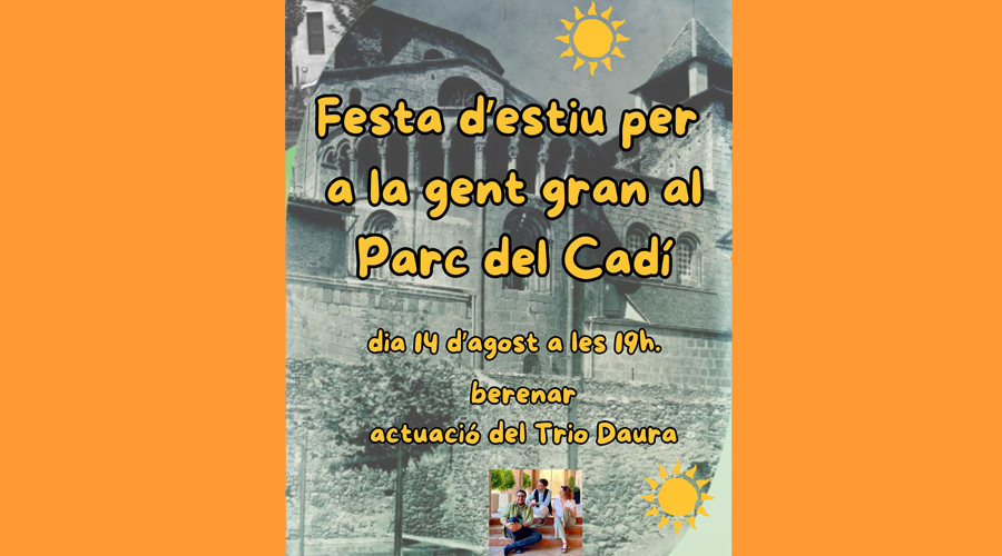 Cartell anunciant l'actuació del Trio Daura, a la Seu (Aj. la Seu)