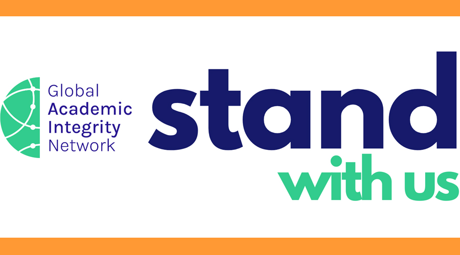 Logotip de la Xarxa global d'integritat acadèmica