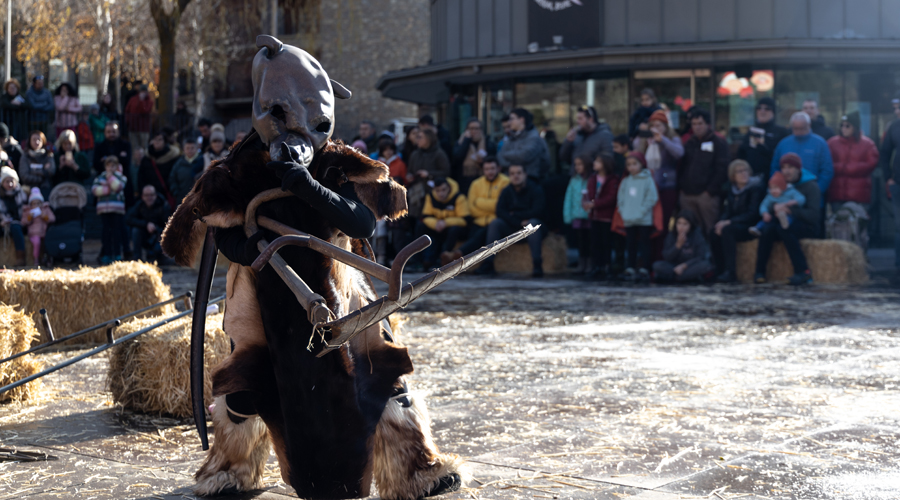 Una imatge de la representació de l'Ossa d'Ordino (Associació de Cultura Popular Ordino)