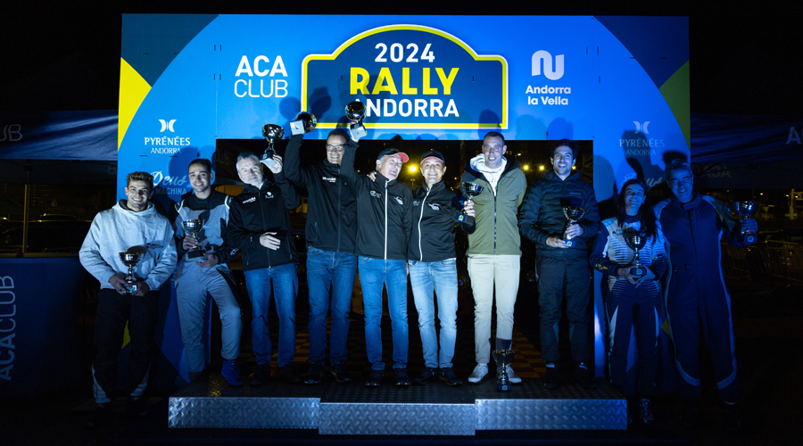 El podi de la categoria Velocitat (ACA CLUB)