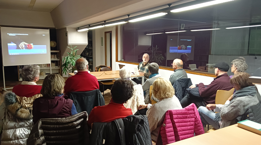 Imatge d'una activitat organitzada per la Biblioteca Comunal d'Encamp (Comú)
