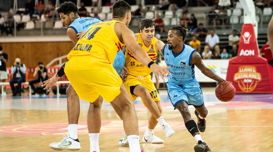 Derrota tricolor davant del Barça a la Lliga Catalana ACB (BC Andorra)
