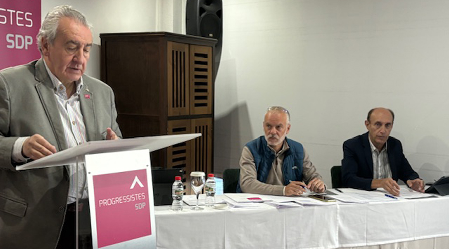 Jaume Bartumeu, Josep Roig i Alain Mateu (Progressistes-SDP)