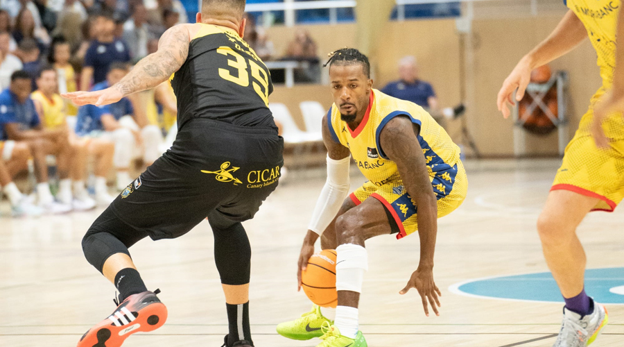 Imatge del partit BC Andorra - Laguna Tenerife (76-84). Foto: BC Andorra