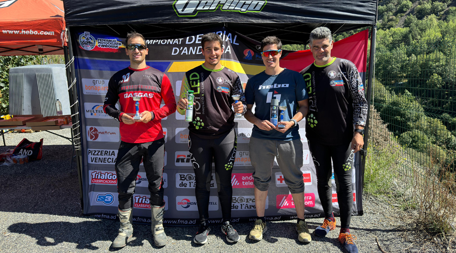 Els primers classificats en la categoria blaus (FMA)