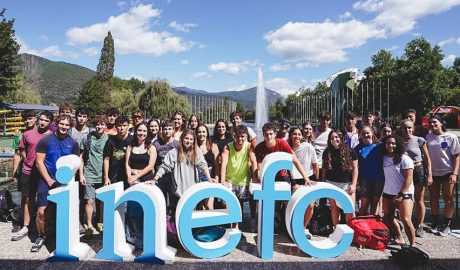 Benvinguda a la quarta promoció d'INEFC Pirineus