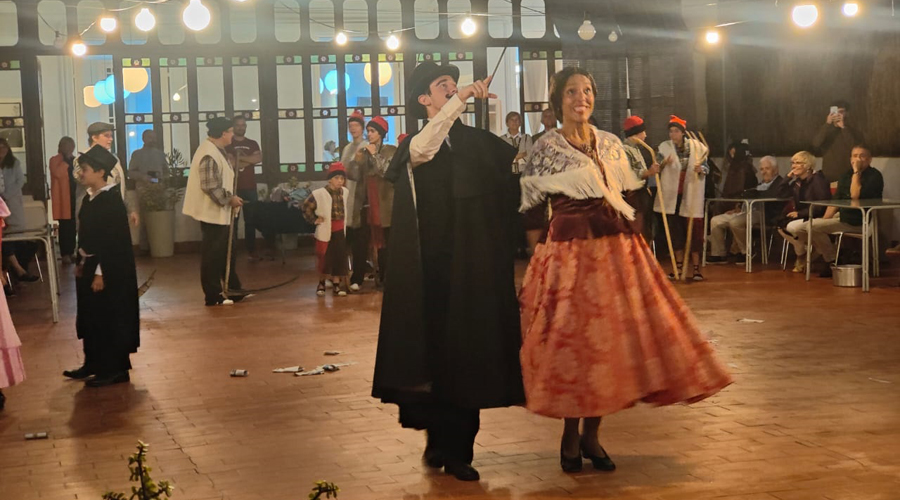 Representació de “L’última ossa d’Ordino” a Barcelona (Associació de Cultura Popular d’Ordino)