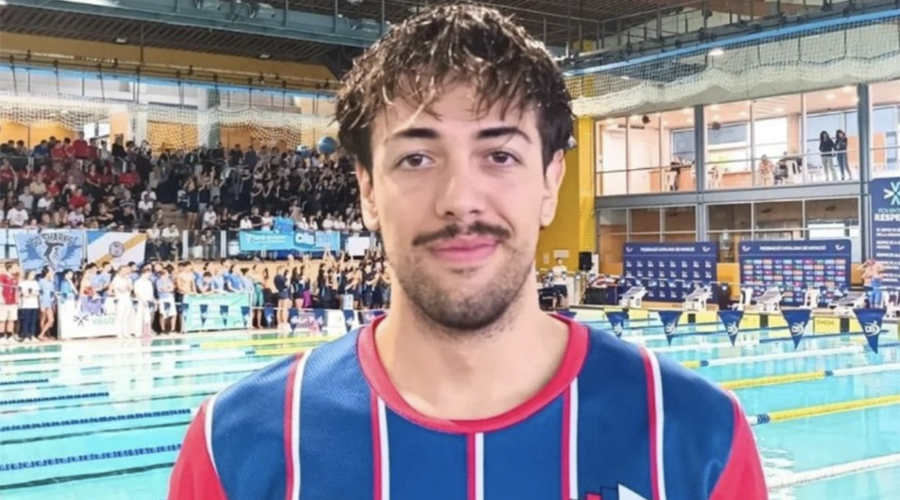 El nedador andorrà, Aleix Ferriz (FAN)