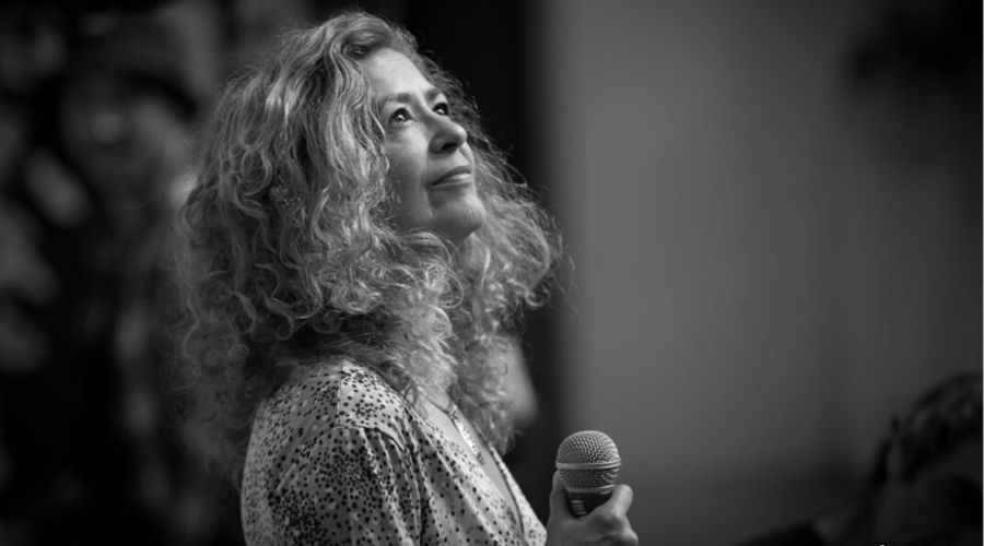 La cantant Bévinda (Orfeó Lleidatà)