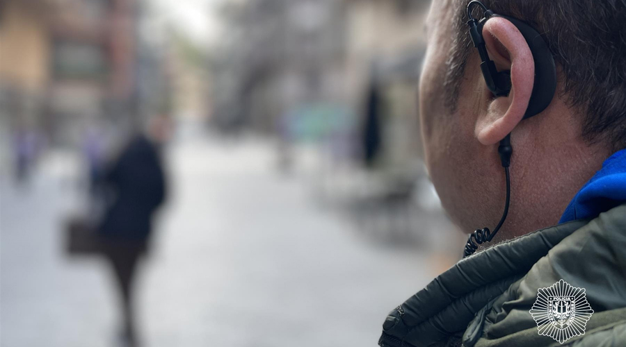 Un agent del servei de l'ordre (Policia d'Andorra)